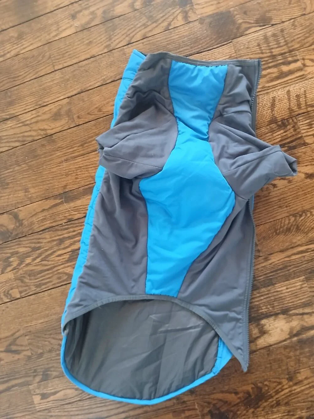 RuffWear Medium Blue Insulated Dog Winter Jacket